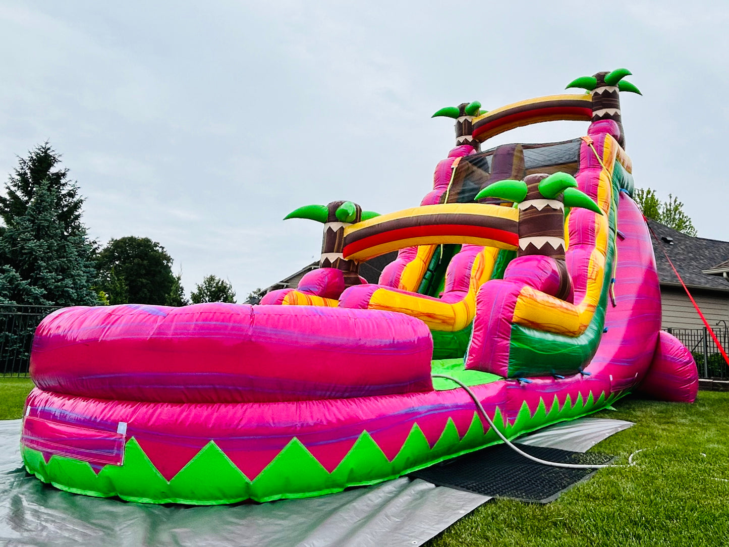 PINK ADRENALINE WATERSLIDE (18FT TALL) FULL DAY RENTAL