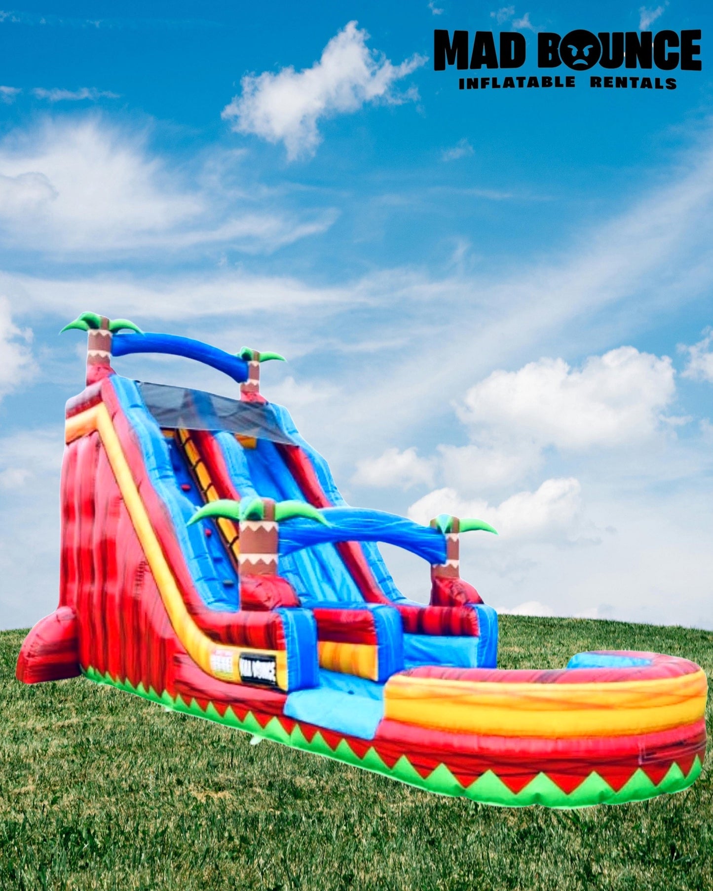 TROPIC THUNDER WATERSLIDE (18FT TALL) FULL DAY RENTAL