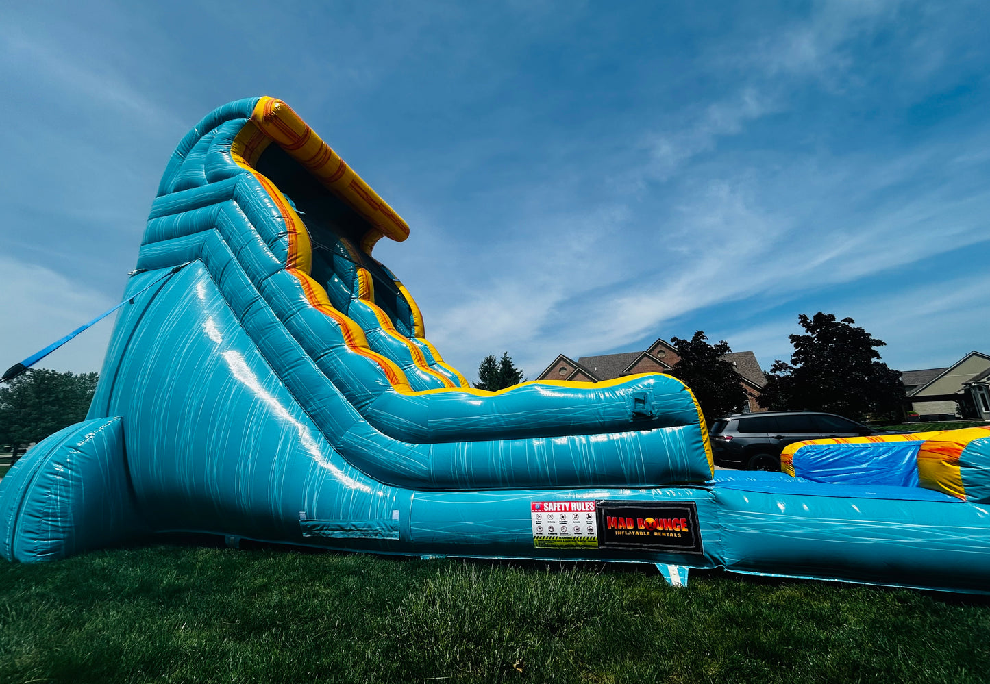 SUNBURST SPLASH WATERSLIDE (18FT TALL) FULL DAY RENTAL