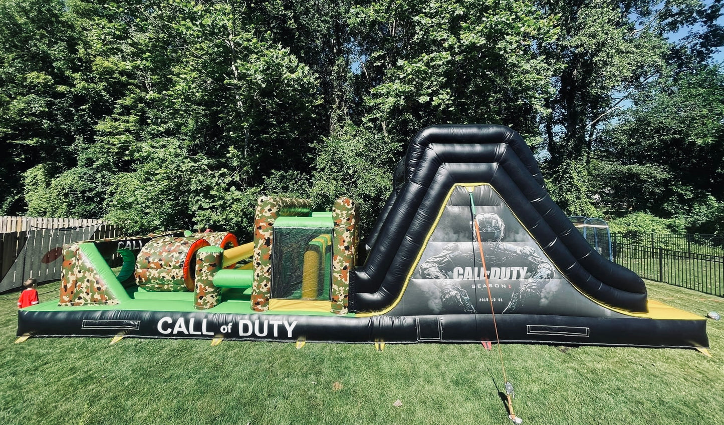 COD OBSTACLE COURSE  (40FT LONG) 8/HR