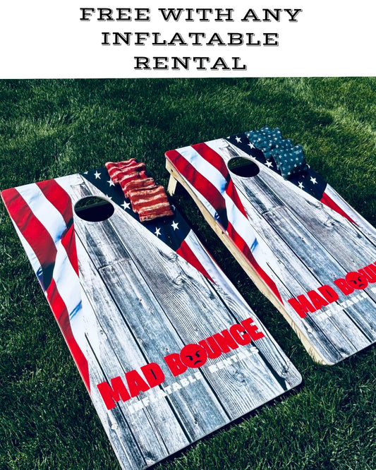 MAD BOUNCE PRO-STYLE CORNHOLE BOARDS