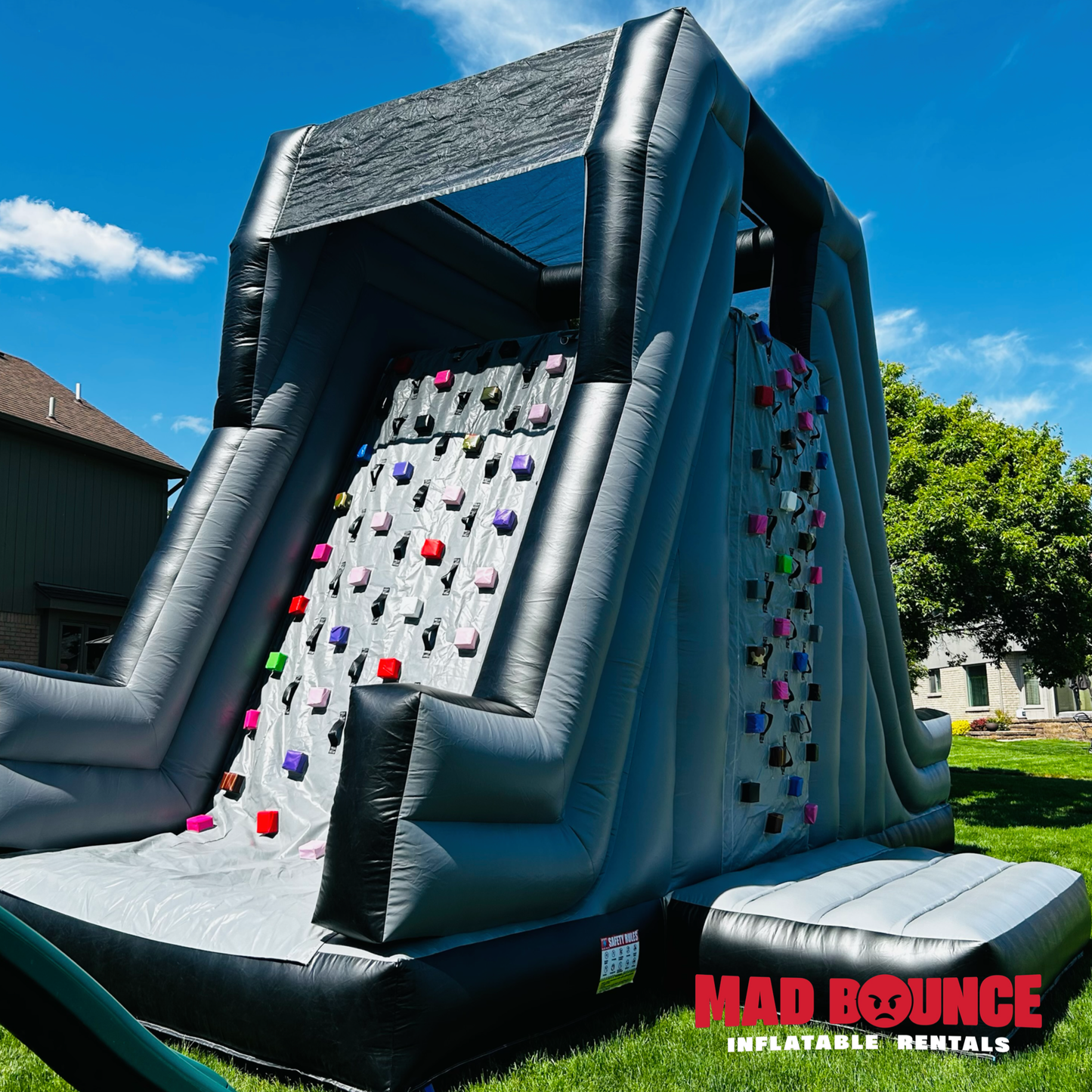 MICHIGAN ROCK WALL SLIDE (18FT TALL) 8/HR